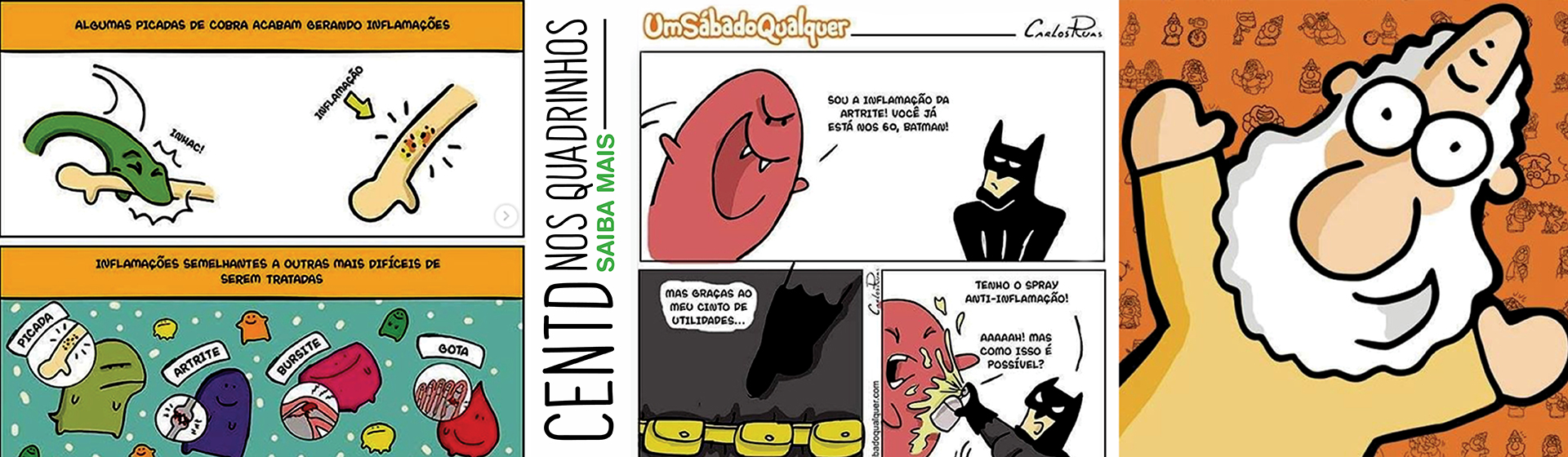 CENTD nos quadrinhos